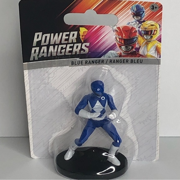 Power Rangers Action Figures Collectible Play Set | Blue Black Green Red & Pink - Picture 11 of 16